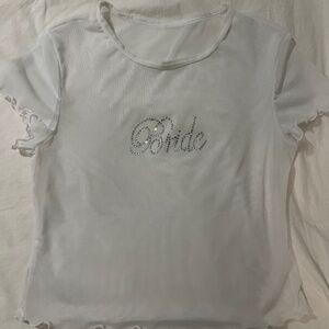 Dipping Daisy Bride Shirt